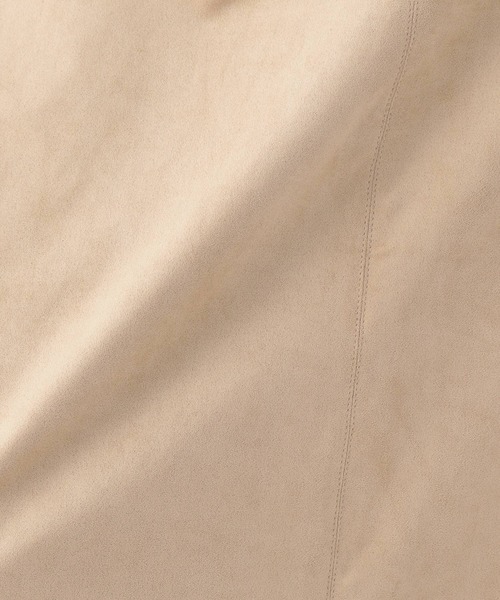 A part by（アパートバイ）の「フェイクスウェードスカート　345102（スカート・レディース・ブラウン/ベージュ/オレンジ・MEDIUM/LARGE）」の22枚目の写真