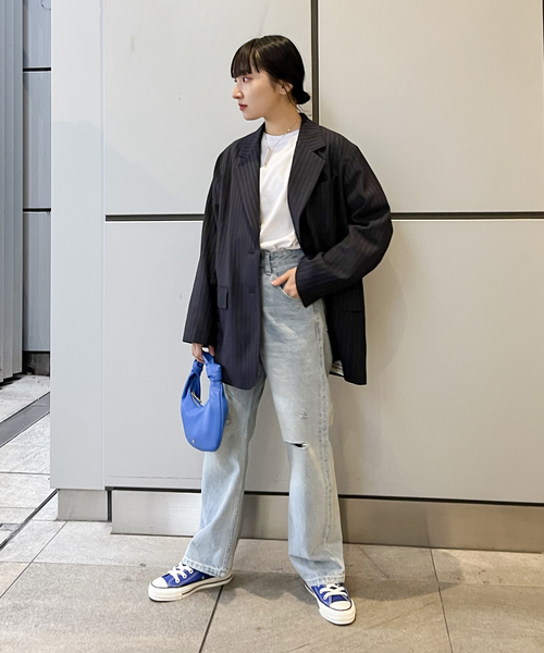 ジョイントワークス JOINT WORKS ダメージワイドパンツ デニム ダメージデニムパンツ（デニムパンツ）｜JOINT WORKS