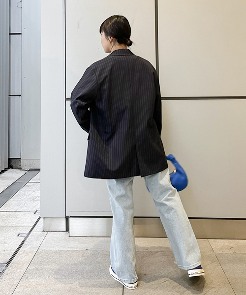 JOINT WORKS(ジョイントワークス)の「ダメージ ワイドパンツ(デニムパンツ・レディース・ブラック/ブルー系その他・SMALL/MEDIUM/LARGE)」の19枚目の写真