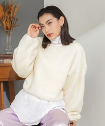 mici | (mici)ウールボアプルオーバー(スウェット)