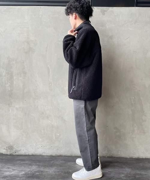 セール】[GYMPHLEX/ジムフレックス] COZY LIGHT スタンドネック ボア