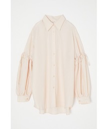 MOUSSY | MULTI GATHER SLEEVE シャツ(シャツ/ブラウス)