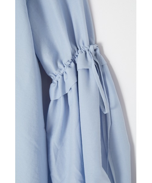 MOUSSY（マウジー）の「MULTI GATHER SLEEVE シャツ（シャツ/ブラウス・レディース・ライトピンク/ライトブルー/ホワイト・FREE）」の19枚目の写真