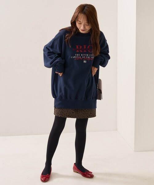 FREAK'S STORE(フリークスストア)の「RICロゴ刺繍スウェット(スウェット・レディース・ホワイト/グレー/ネイビー・フリ-)」の11枚目の写真
