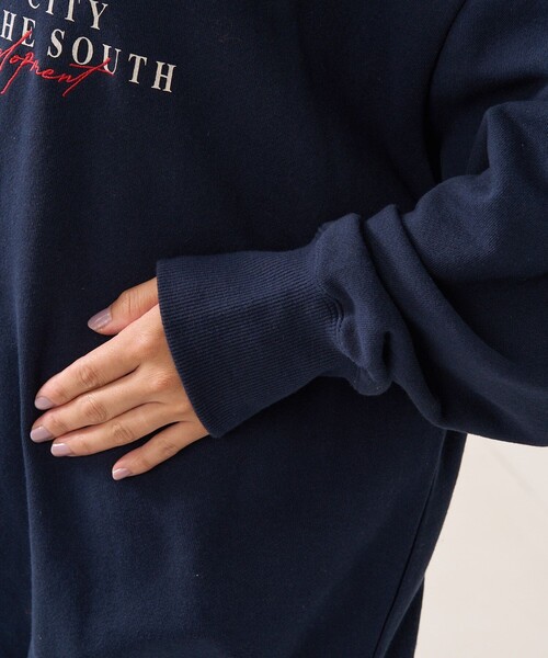 FREAK'S STORE(フリークスストア)の「RICロゴ刺繍スウェット(スウェット・レディース・ホワイト/グレー/ネイビー・フリ-)」の19枚目の写真