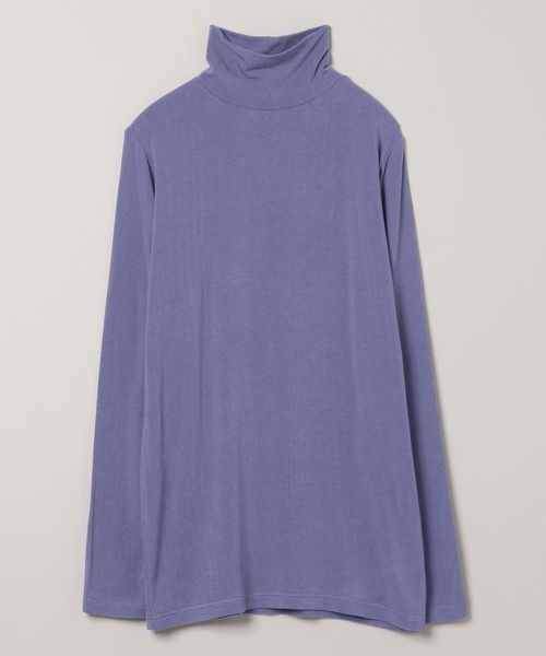 JEANASIS(ジーナシス)の「テンセルウールハイネックLS/167922(Tシャツ/カットソー・レディース・ブルー/ブラック系その他/オフホワイト/グリーン/ライトブルー/パープル/ライトグリーン/パープル系その他・FREE)」の8枚目の写真