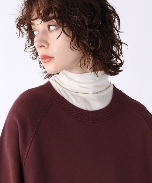 JEANASIS(ジーナシス)の「テンセルウールハイネックLS/167922(Tシャツ/カットソー・レディース・ブルー/ブラック系その他/オフホワイト/グリーン/ライトブルー/パープル/ライトグリーン/パープル系その他・FREE)」の9枚目の写真