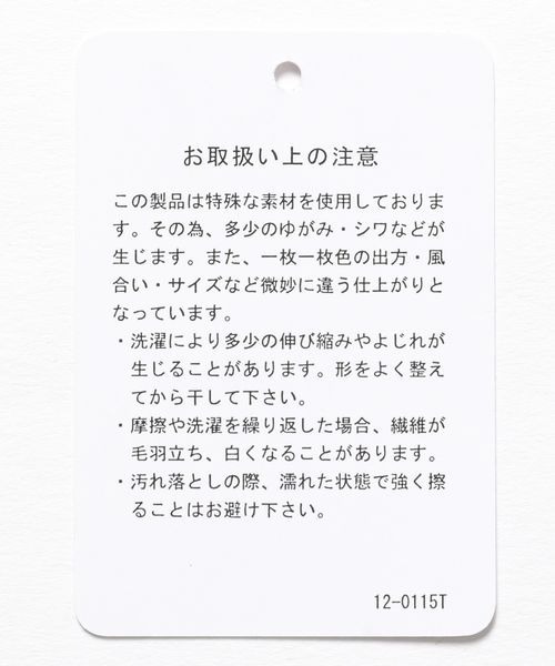 JEANASIS(ジーナシス)の「テンセルウールハイネックLS/167922(Tシャツ/カットソー・レディース・ブルー/ブラック系その他/オフホワイト/グリーン/ライトブルー/パープル/ライトグリーン/パープル系その他・FREE)」の20枚目の写真