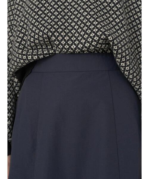 earth music&ecology（アースミュージックアンドエコロジー）の「イレギュラーヘムスカート（スカート・レディース・ネイビー・FREE）」の10枚目の写真