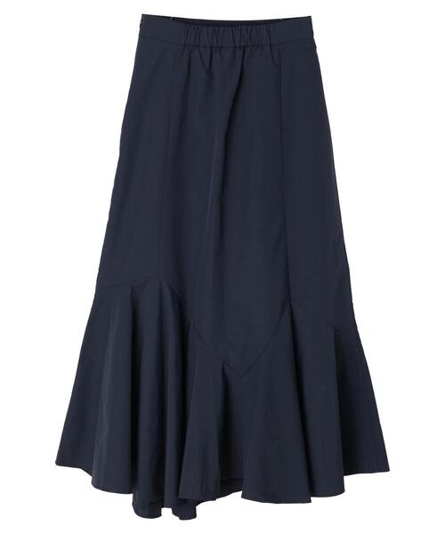 earth music&ecology（アースミュージックアンドエコロジー）の「イレギュラーヘムスカート（スカート・レディース・ネイビー・FREE）」の15枚目の写真