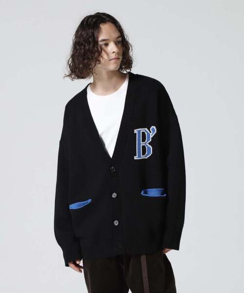 BEAVER（ビーバー）の「B omnivore/ビーオムニボー　FLOWER CARDIGAN ラワーカーディガン（カーディガン/ボレロ・メンズ・ホワイト/オレンジ・M/L）」の10枚目の写真