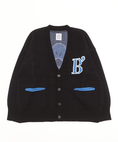 BEAVER（ビーバー）の「B omnivore/ビーオムニボー　FLOWER CARDIGAN ラワーカーディガン（カーディガン/ボレロ・メンズ・ホワイト/オレンジ・M/L）」の9枚目の写真