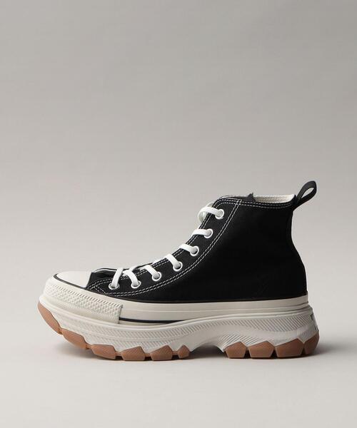 CONVERSE（コンバース）の「【WEB限定】＜CONVERSE＞ オールスター 100 トレックウェーブ HI（スニーカー・レディース・ブラック/ホワイト・22.5cm/23.5cm/24.5cm/25cm）」の4枚目の写真