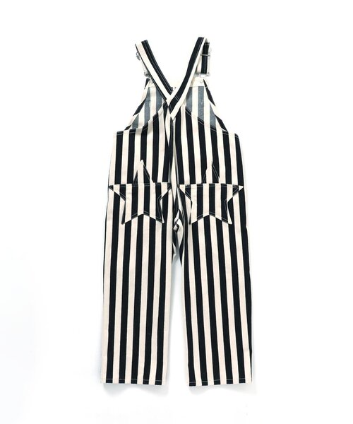 BREEZE（ブリーズ）の「スターサロペット（サロペット/オーバーオール・キッズ・ブラウン/オレンジ/ストライプ・90/100/110/120/80/130）」の15枚目の写真