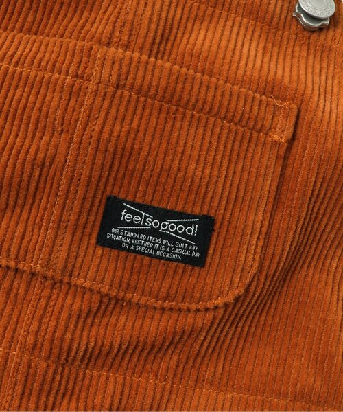 BREEZE（ブリーズ）の「スターサロペット（サロペット/オーバーオール・キッズ・ブラウン/オレンジ/ストライプ・90/100/110/120/80/130）」の18枚目の写真