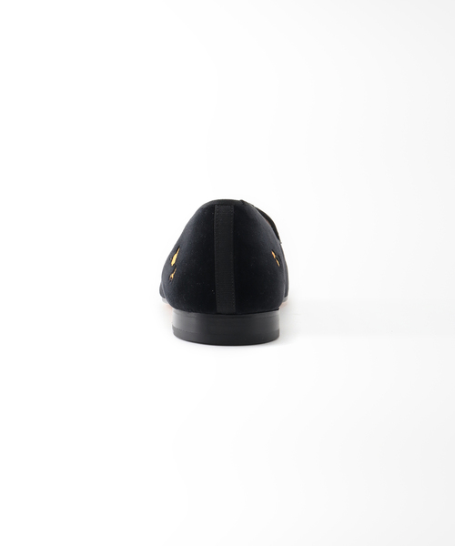 STUBBS & WOOTTON（スタブスアンドウートン）の「【STUBBS＆WOOTTON / スタッブス アンド ウートン】Pollock スリッポン（スリッポン・メンズ・ブラック・8.5/100）」の3枚目の写真