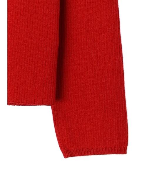 CRAFT STANDARD BOUTIQUE（クラフトスタンダードブティック）の「タートルリブニット（ニット/セーター・レディース・マスタード/アイボリー/レッド/チャコールグレー/ブラック・M/L）」の10枚目の写真