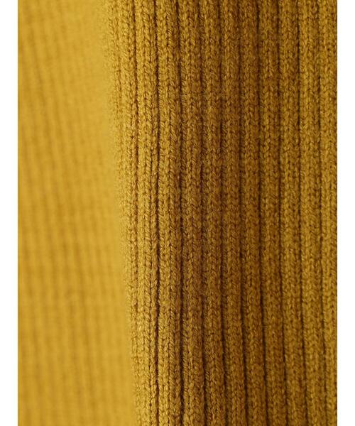 CRAFT STANDARD BOUTIQUE（クラフトスタンダードブティック）の「タートルリブニット（ニット/セーター・レディース・マスタード/アイボリー/レッド/チャコールグレー/ブラック・M/L）」の17枚目の写真