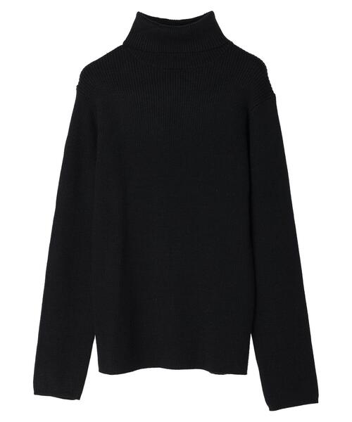 CRAFT STANDARD BOUTIQUE（クラフトスタンダードブティック）の「タートルリブニット（ニット/セーター・レディース・マスタード/アイボリー/レッド/チャコールグレー/ブラック・M/L）」の20枚目の写真