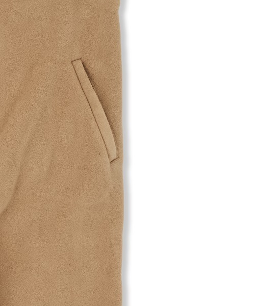 UNIVERSAL OVERALL(ユニバーサルオーバーオール)の「フリースオーバーオール【FLEECE BIB OVERALL】(サロペット/オーバーオール・メンズ・オリーブ/ブラック/ベージュ・L/S/M)」の7枚目の写真