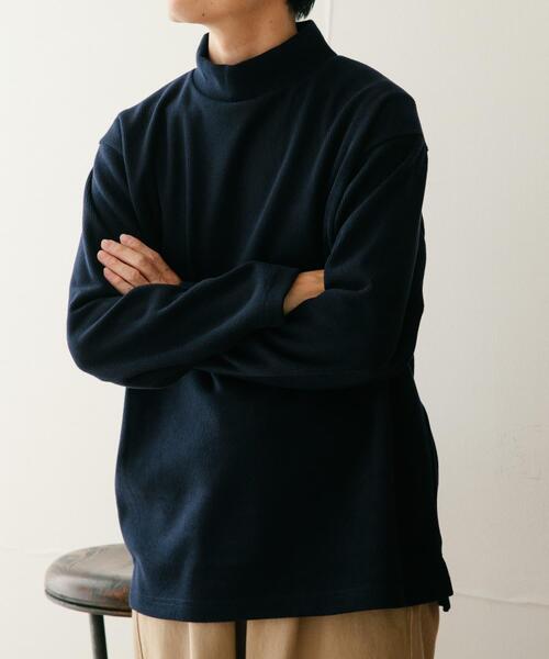 ITEMS URBANRESEARCH（アイテムズ アーバンリサーチ）の「ハイネックリブカットソー（Tシャツ/カットソー・メンズ・オフホワイト/グレー/ピンク/ネイビー・LARGE/MEDIUM）」の19枚目の写真