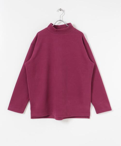 ITEMS URBANRESEARCH（アイテムズ アーバンリサーチ）の「ハイネックリブカットソー（Tシャツ/カットソー・メンズ・オフホワイト/グレー/ピンク/ネイビー・LARGE/MEDIUM）」の7枚目の写真