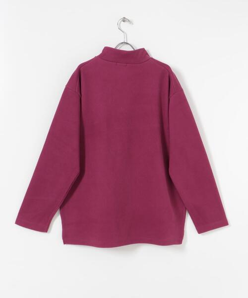 ITEMS URBANRESEARCH（アイテムズ アーバンリサーチ）の「ハイネックリブカットソー（Tシャツ/カットソー・メンズ・オフホワイト/グレー/ピンク/ネイビー・LARGE/MEDIUM）」の6枚目の写真