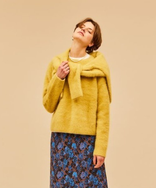 THE SHINZONE FLUFFY KNIT PO 22AMSNI03