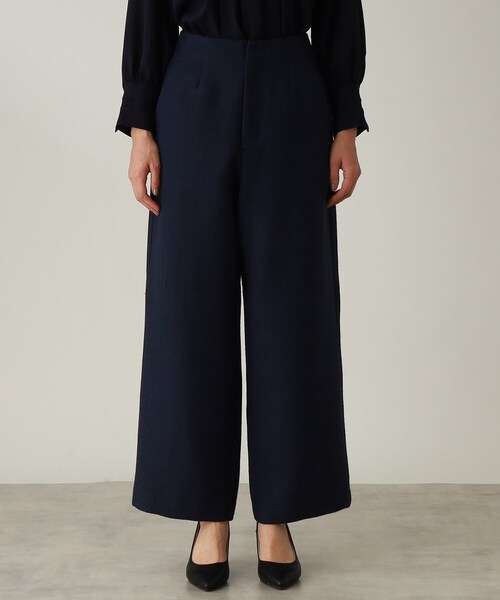 THE SHOP TK （ザ ショップ ティーケー ）の「◆【セレモニー/入卒/美脚/SETUP可】ミックスツイードワイドパンツ（その他パンツ・レディース・ネイビー系3/ベージュ系その他7・12/13/14）」の10枚目の写真