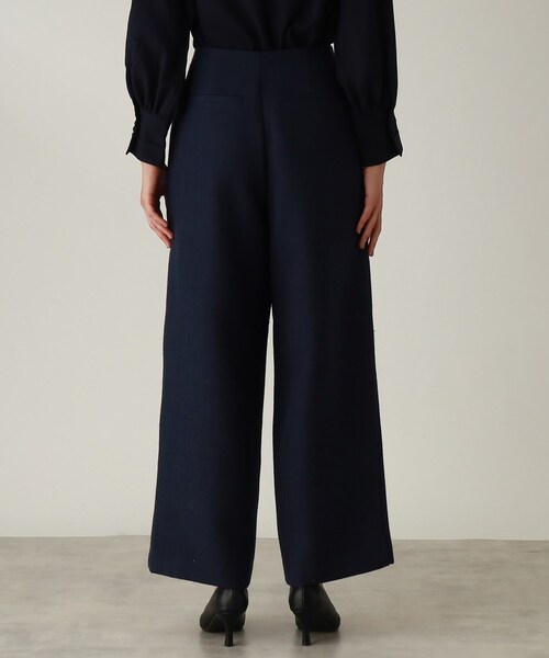 THE SHOP TK （ザ ショップ ティーケー ）の「◆【セレモニー/入卒/美脚/SETUP可】ミックスツイードワイドパンツ（その他パンツ・レディース・ネイビー系3/ベージュ系その他7・12/13/14）」の12枚目の写真