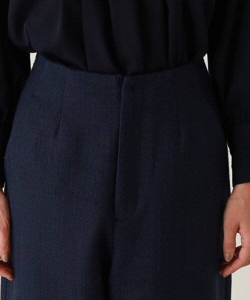 THE SHOP TK （ザ ショップ ティーケー ）の「◆【セレモニー/入卒/美脚/SETUP可】ミックスツイードワイドパンツ（その他パンツ・レディース・ネイビー系3/ベージュ系その他7・12/13/14）」の13枚目の写真