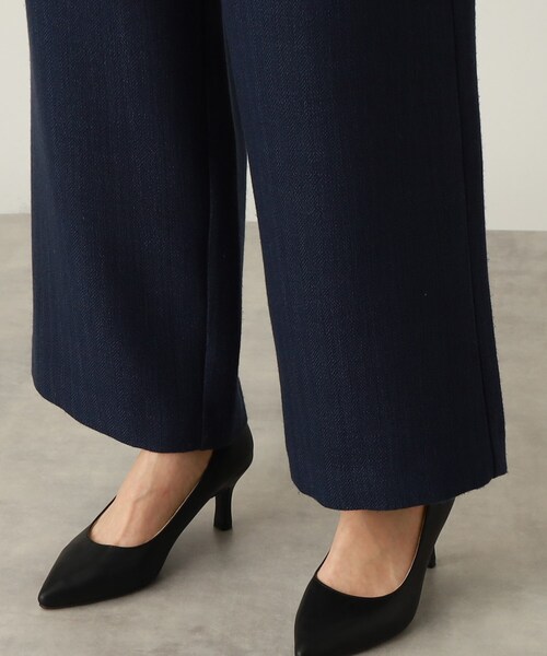 THE SHOP TK （ザ ショップ ティーケー ）の「◆【セレモニー/入卒/美脚/SETUP可】ミックスツイードワイドパンツ（その他パンツ・レディース・ネイビー系3/ベージュ系その他7・12/13/14）」の16枚目の写真