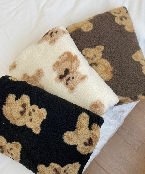 テディベアボアブランケット（ブランケット）｜Made in I（メイドイン