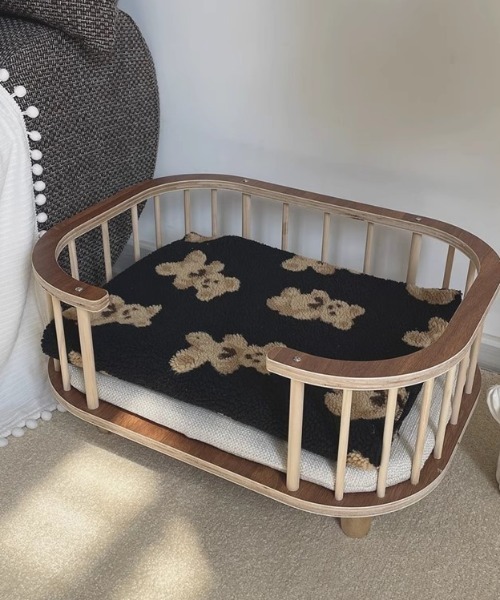 Made in I（メイドインアイ）の「テディベアボアブランケット（ブランケット・レディース・ブラウン/アイボリー/ブラック・FREE）」の11枚目の写真