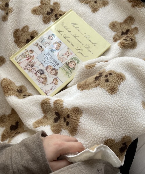 テディベアボアブランケット（ブランケット）｜Made in I（メイドイン