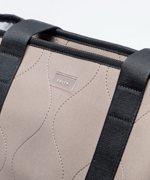 EDITA.（エディータ）の「ネオプレンスマートトート　軽量 / 通勤（トートバッグ・レディース・ブラウン系その他/ライトグレー/モカ/ブラック系その他・FREE）」の13枚目の写真