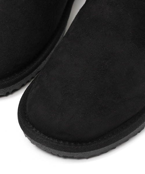 studio CLIP(スタディオクリップ)の「【撥水/抗菌防臭】フェイクムートン2WAYブーツ(ブーツ・レディース・ライトグレー/ブラウン/ブラック・MEDIUM/LARGE)」の10枚目の写真