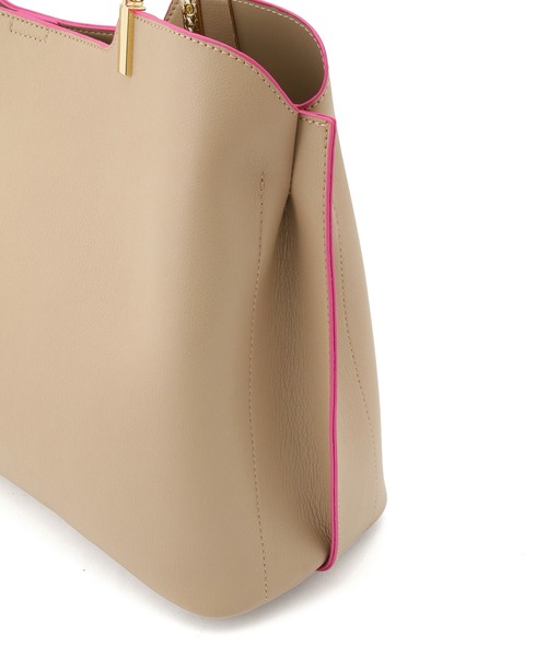 ROPE' PICNIC(ロペピクニック)の「A4対応/軽量レクタンメタル3層トートバッグ(トートバッグ・レディース・ベージュ系その他/ブラック系その他/ホワイト系その他5・FREE)」の4枚目の写真