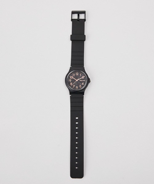 Daily russet（デイリー ラシット）の「【プチプラ！】ブラックラバーウォッチ（アナログ腕時計・レディース・ブラック/グレー/シルバー/ゴールド・FREE）」の19枚目の写真