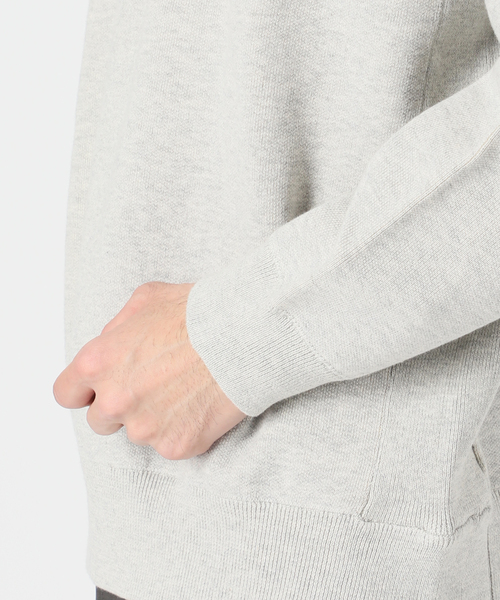 417 EDIFICE(フォーワンセブンエディフィス)の「スウェットライク 12Gニット(ニット/セーター・メンズ・ブルー系その他/アイボリー/パープル/チャコールグレー/ネイビー/イエロー・LARGE/MEDIUM)」の17枚目の写真