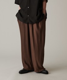 リラックス プリーツパンツ