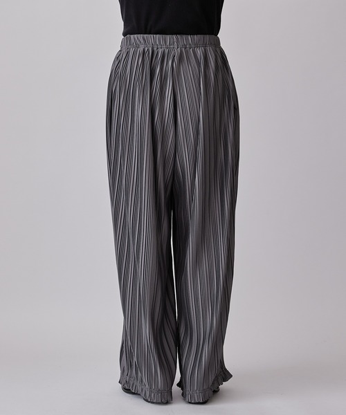 Lui's（ルイス）の「リラックス プリーツパンツ（その他パンツ・メンズ・グレー/ブラック/オリーブ・FREE）」の12枚目の写真