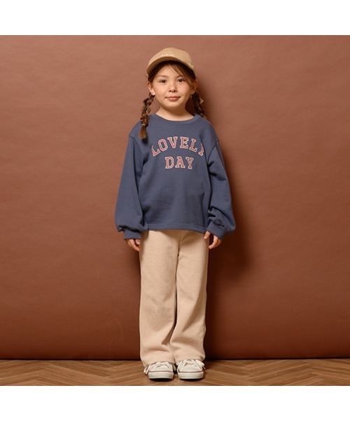 Lycee mine（リセマイン）の「アソートロゴ刺しゅうリボンキャップ（キャップ・キッズ・パープル/ベージュ/ピンク/アイボリー/ブラック・52cm/54cm）」の12枚目の写真