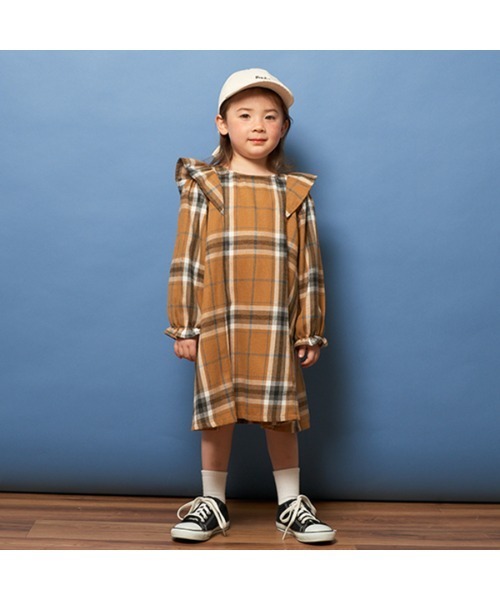 Lycee mine（リセマイン）の「アソートロゴ刺しゅうリボンキャップ（キャップ・キッズ・パープル/ベージュ/ピンク/アイボリー/ブラック・52cm/54cm）」の10枚目の写真