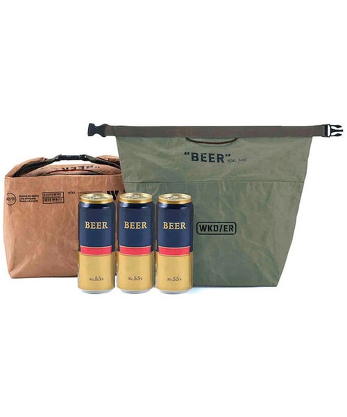 WEEKEND(ER)(ウィークエンダー)の「WEEKEND(ER)/ウィークエンダー TY BEER COOL BAG(エコバッグ/サブバッグ・レディース・オリーブ・FREE)」の7枚目の写真