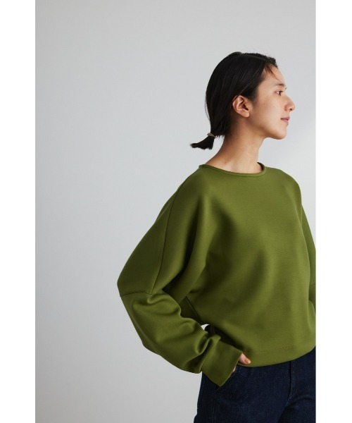 STYLEMIXER（スタイルミキサー）の「シルキードルマンスリーブトップ（スウェット・レディース・ブラック/グリーン/ライトベージュ・FREE）」の21枚目の写真