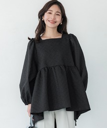 coca（coca） | エンボスブラウス(シャツ/ブラウス)