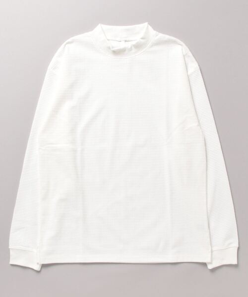 VIBGYOR(ヴィブジョー)の「L/S モック/N(BEY)(スウェット・メンズ・ブルー/ホワイト/ブラック/カーキ・MEDIUM/LARGE)」の1枚目の写真
