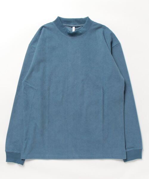 VIBGYOR(ヴィブジョー)の「L/S モック/N(BEY)(スウェット・メンズ・ブルー/ホワイト/ブラック/カーキ・MEDIUM/LARGE)」の4枚目の写真
