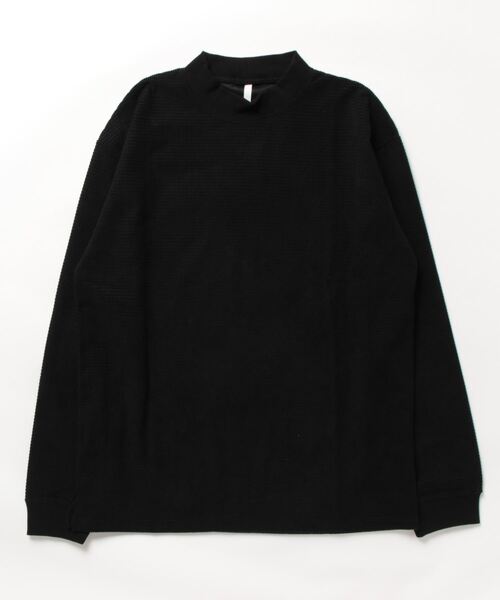 VIBGYOR(ヴィブジョー)の「L/S モック/N(BEY)(スウェット・メンズ・ブルー/ホワイト/ブラック/カーキ・MEDIUM/LARGE)」の2枚目の写真